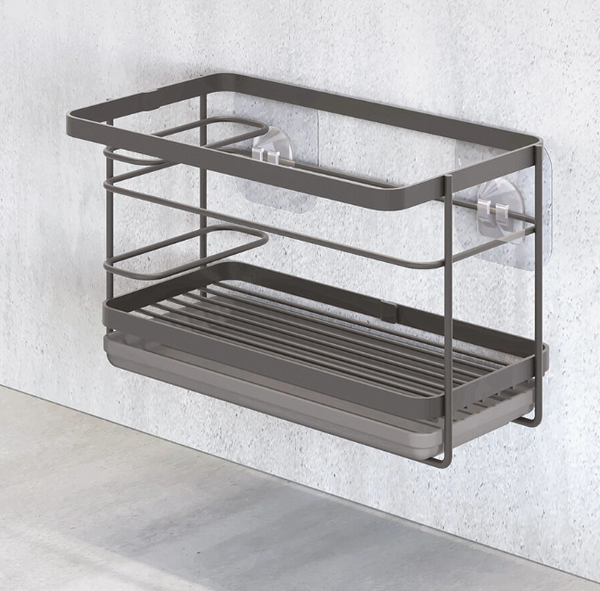 TOKYO LAVA Spülbecken Organizer U-Fix - beschichteter Stahl - 23 x 13 x 14 cm