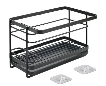 TOKYO LAVA Spülbecken Organizer U-Fix - beschichteter Stahl - 23 x 13 x 14 cm