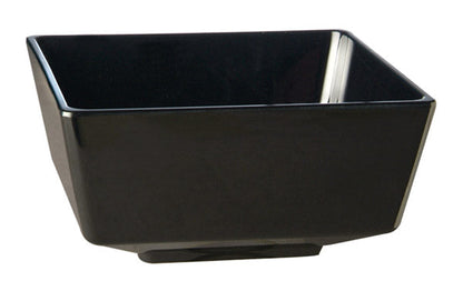 FLOAT Melamin-Schüssel 25,5 x 25,5 x 12 cm - (4,7 l) - Schwarz