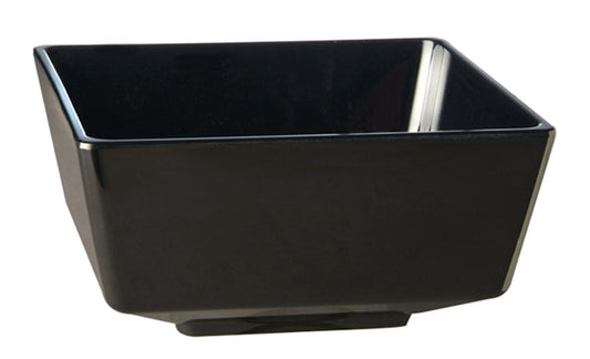 FLOAT Melamin-Schüssel 19,5 x 19,5 x 9,5 cm  - (1,9 l) - Schwarz
