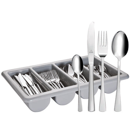 BISTRO Besteckset - 145-teilig (mit Kunststoff-Besteckkkasten)
