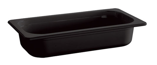 SMART LINE Melaminbehälter GN 1/4 - 065 mm - Schwarz (1,4 l)