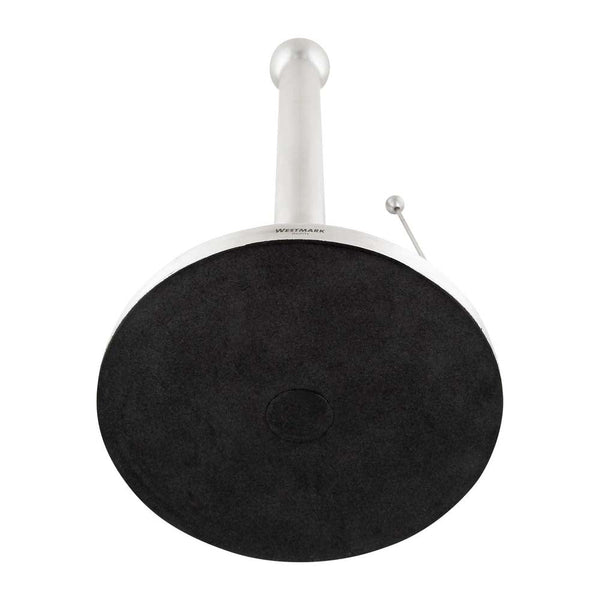 Küchenrollenhalter Ø 15 cm - gebürsteter Edelstahl