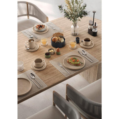 THE GRID Naturschieferpl. GN 1/1-mit 6 Ausschnitten (Ø 13 cm)