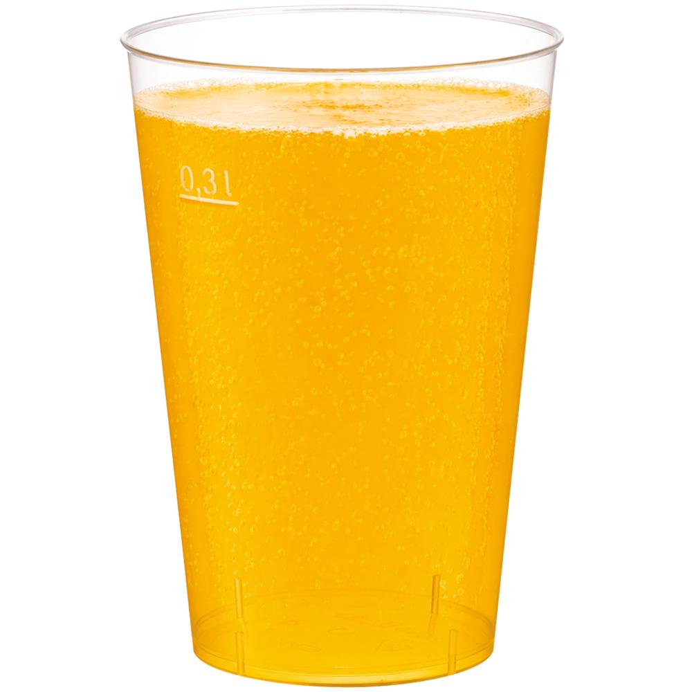 BASIC  Mehrweg Trinkbecher - geeicht /-/ 0,3 l - PP