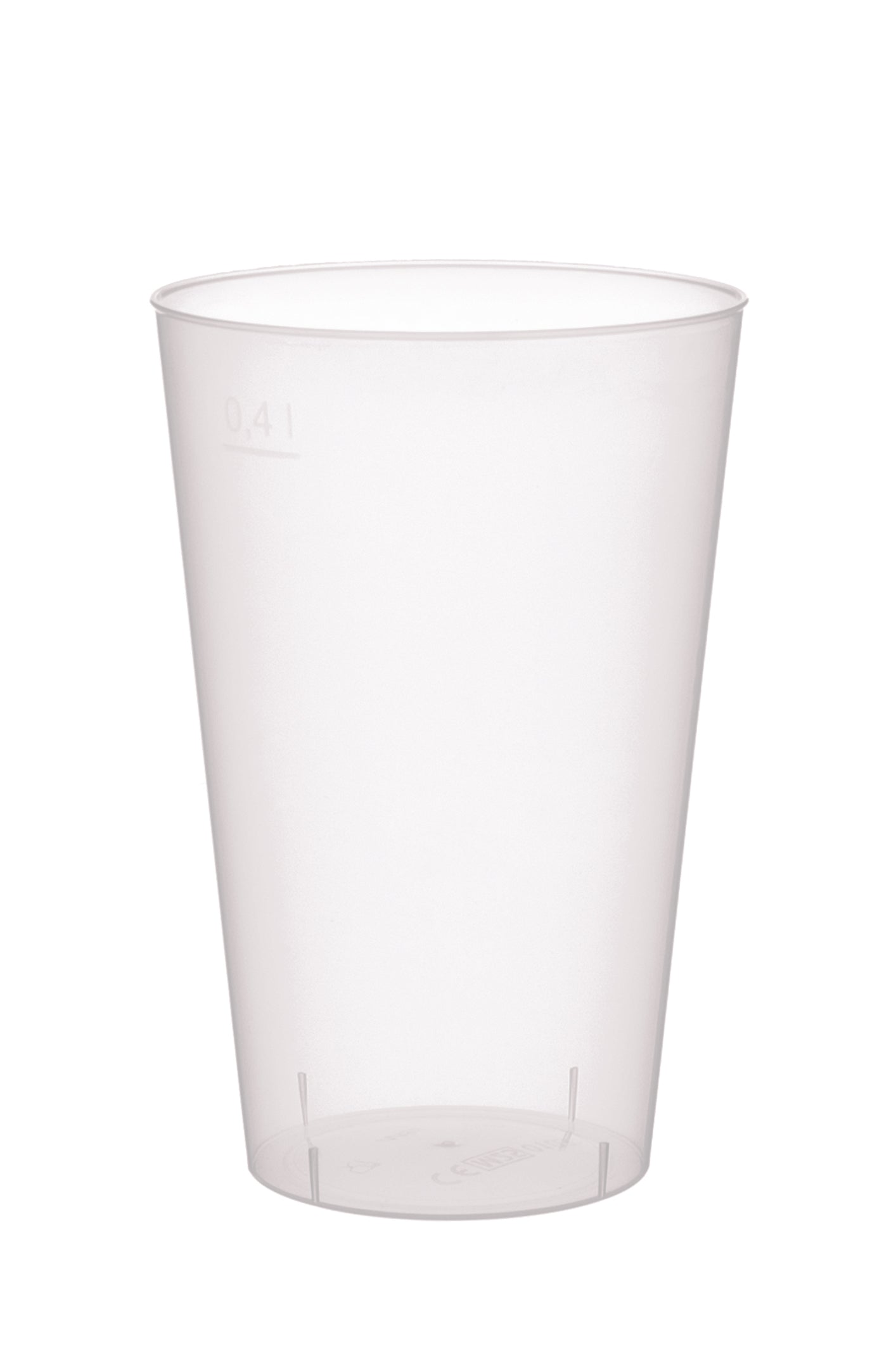 BASIC  Mehrweg Trinkbecher - geeicht /-/ 0,4 l - PP