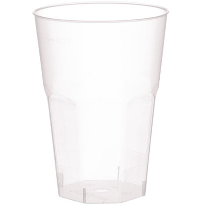 BASIC  Cocktail  Mehrweg Trinkbecher  -  geeicht /-/ 0,2 l - PP