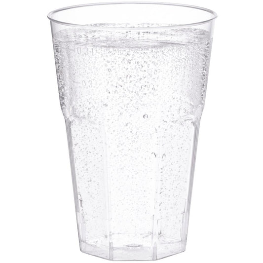 BASIC  Cocktail Mehrweg Trinkbecher  -  geeicht /-/ 0,3 l - PP