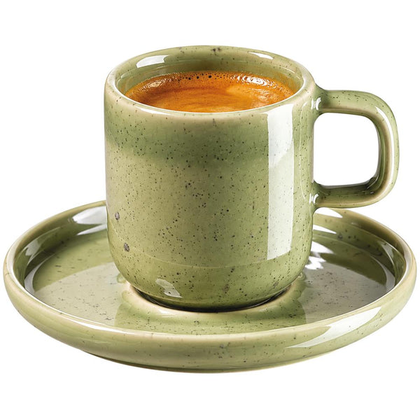 CANDY Espressotasse inkl. Untertasse - Grün
