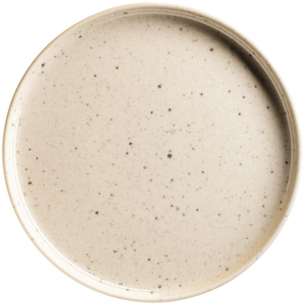 CANDY Menüteller - (Ø 28 x 2,7 cm) - Beige