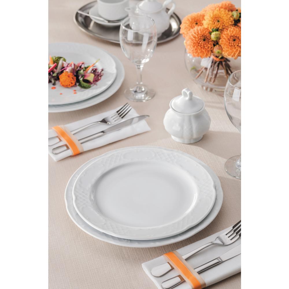 FLORA Kombi-Untertasse für Cappuccino & Suppentasse - Ø 15,8 cm