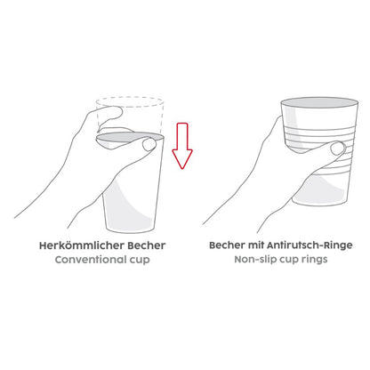 Trinkbecher M830 - 25 cl - Transparent - Gelb
