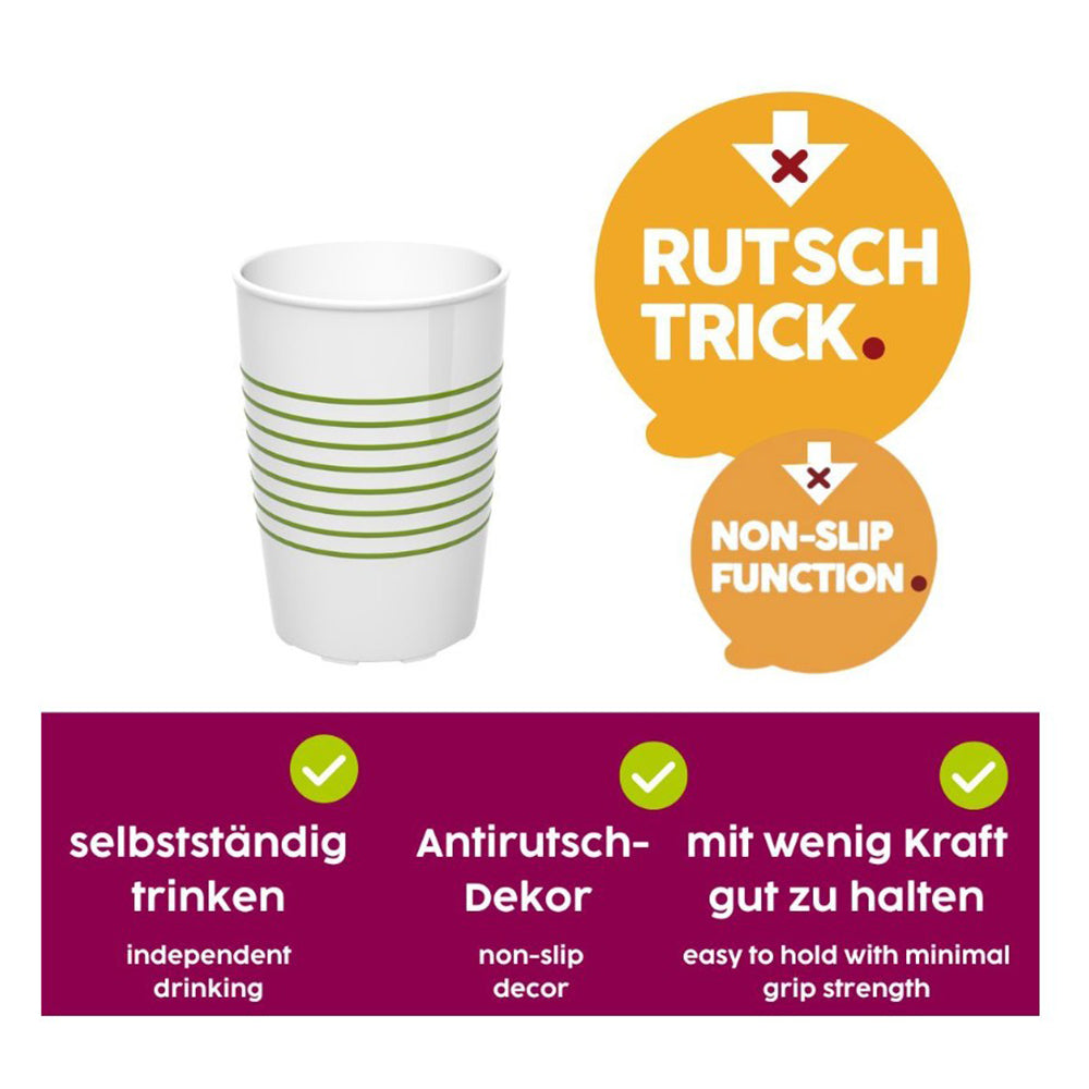 Trinkbecher M830 - 25 cl - Weiß - Brombeere