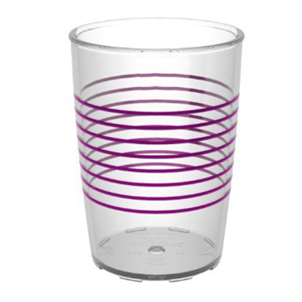 Trinkbecher M830 - 25 cl -  Transparent - Brombeere