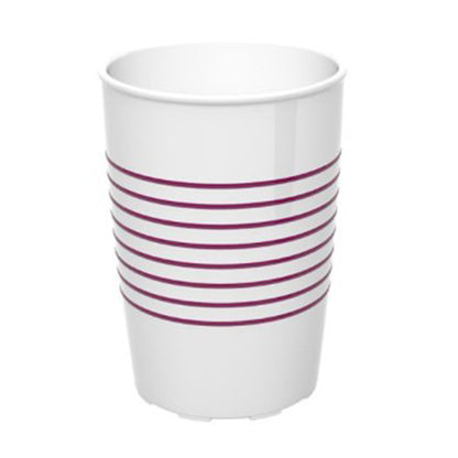 Trinkbecher M830 - 25 cl - Weiß - Brombeere