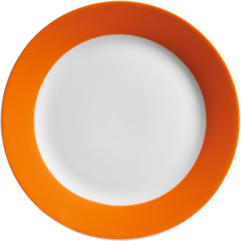 COLORIDO Dessertteller - (Ø 20,5 x 2 cm) - Orange