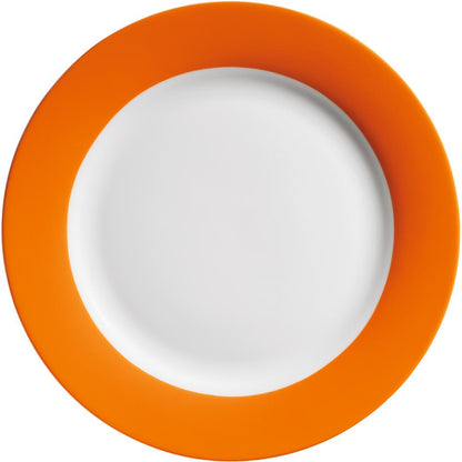 COLORIDO Menüteller - (Ø 24 x 2,5 cm) - Orange