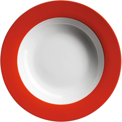 COLORIDO Teller, tief  - 28,5 cl - (Ø 21,5 x 3,5 cm) - Rot