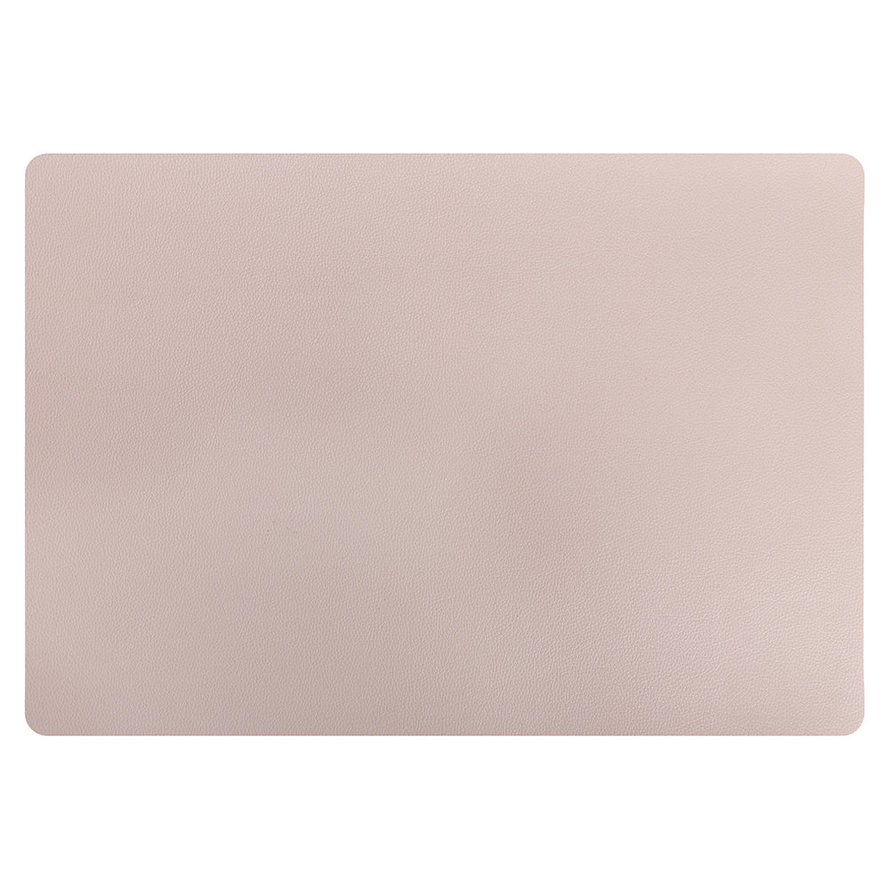 Tischset 43 x 30 cm - Kunstleder - Beige