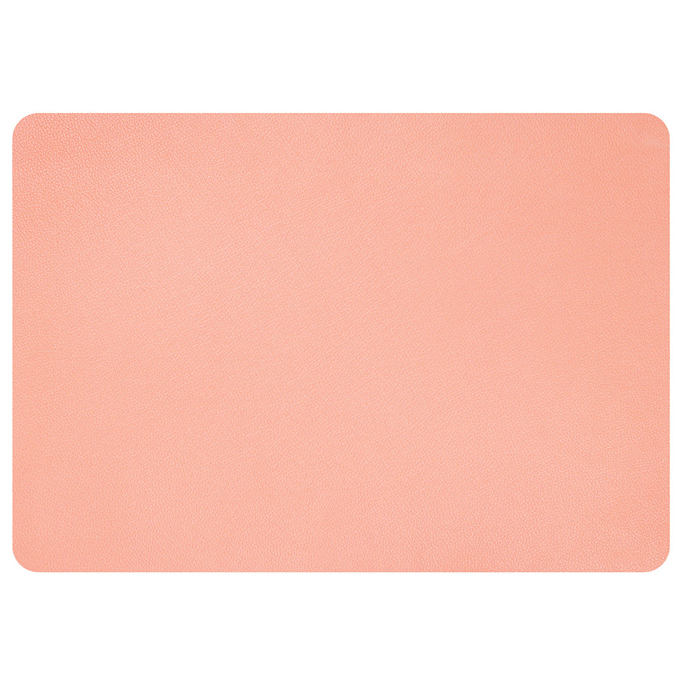 Tischset 43 x 30 cm - Kunstleder - Terracotta Pink