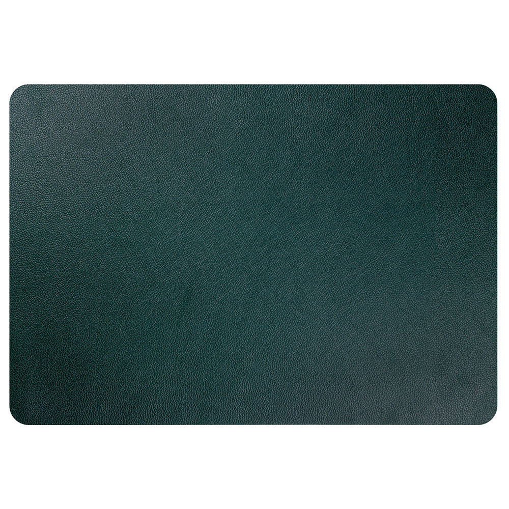 Tischset 43 x 30 cm - Kunstleder - Dunkelgrün