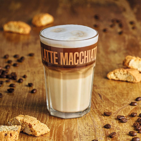 SUNNY Latte Macchiato Glas Coffee Bean  36 cl