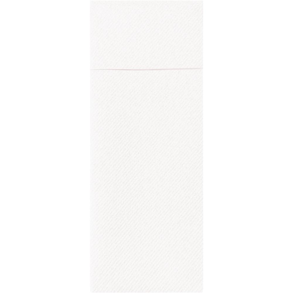 AIRLAID Bestecktasche 40 x 33 cm - 1/8-Falz (3 x 160 Stück) - Weiß