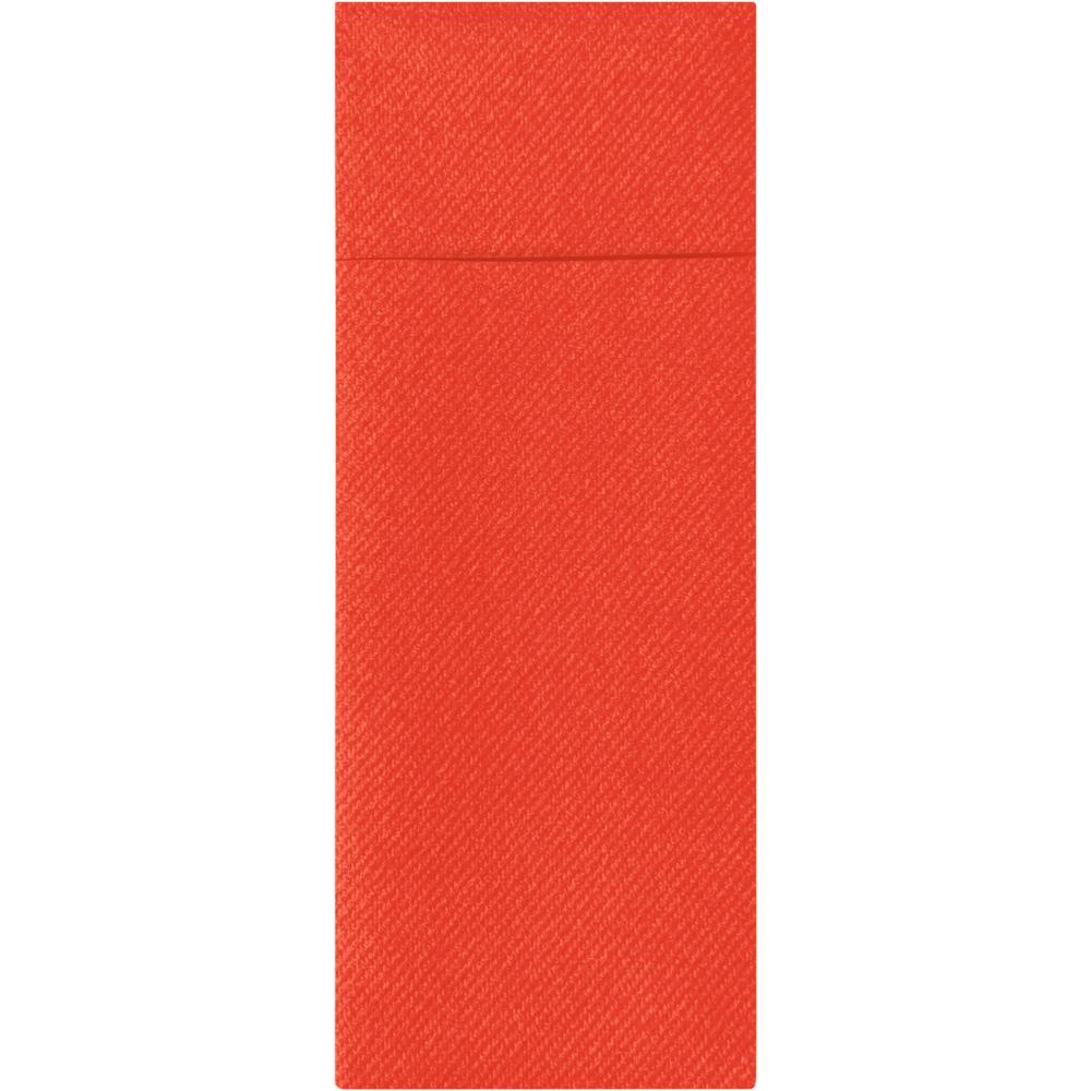 AIRLAID Bestecktasche 40 x 33 cm - 1/8-Falz (3 x 160 Stück) - Rot