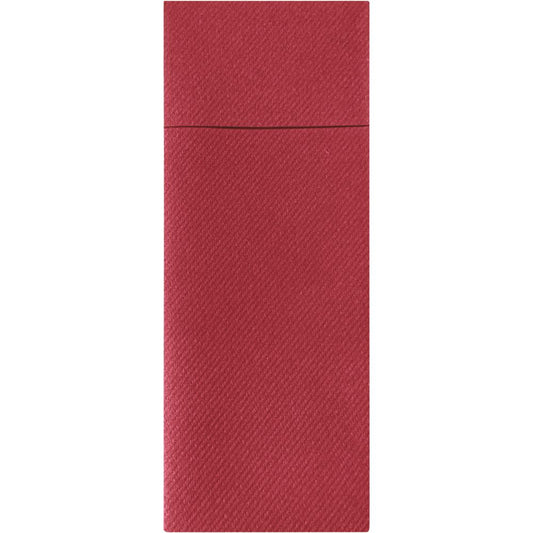 AIRLAID Bestecktasche 40 x 33 cm - 1/8-Falz (3 x 160 Stück) - Bordeaux