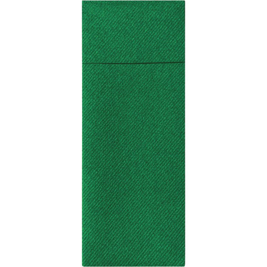 AIRLAID Bestecktasche 40 x 33 cm - 1/8-Falz (3 x 160 Stück) - Dunkelgrün