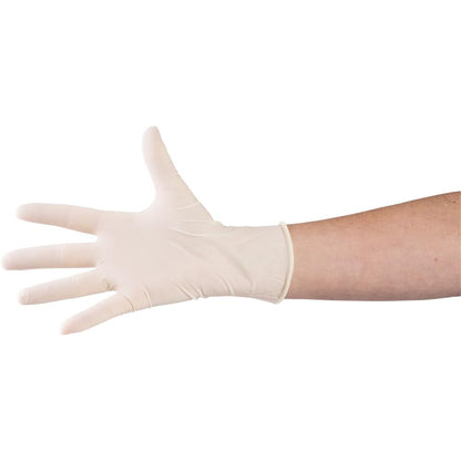 Latex-Einmalhandschuhe puderfrei - Größe L (100 Stück)