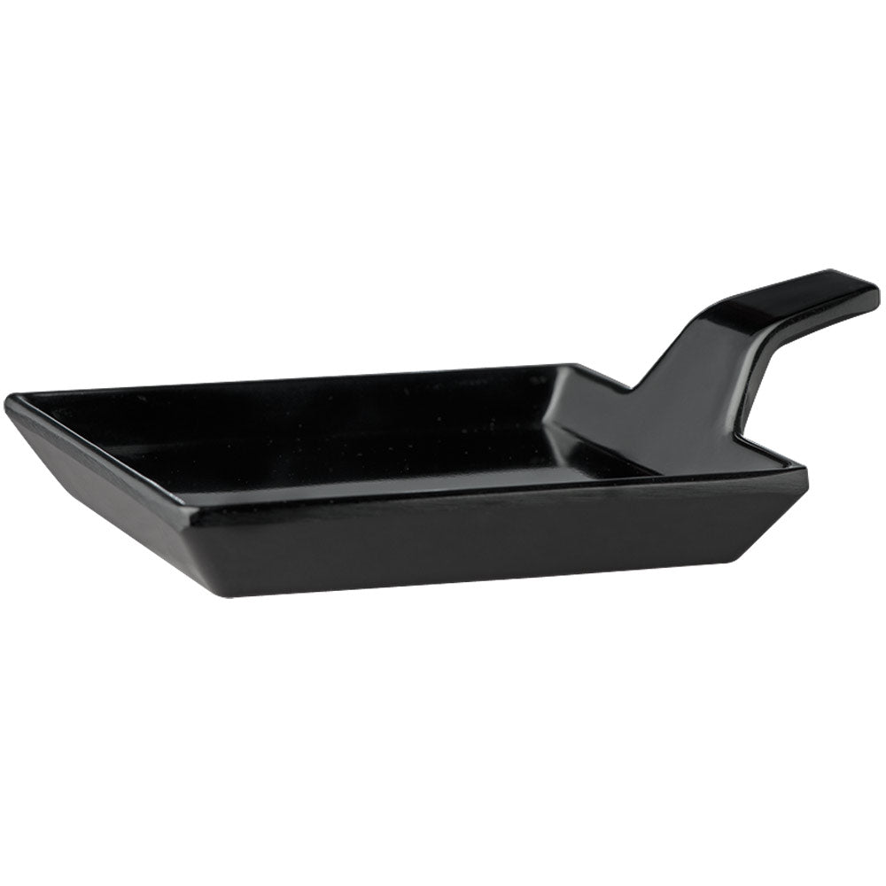 FLYING BUFFET Fingerfood-Teller 9,5 x 9,5 x 3,5 cm, Melamin - Schwarz