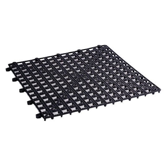 Barmatte - PP-Schwarz - 33 x 33 x 1,5 cm