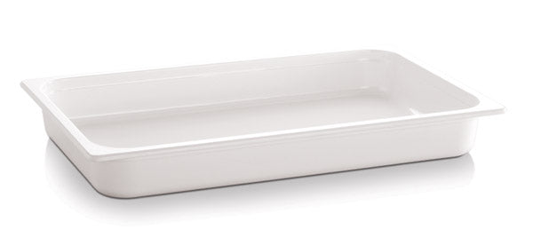 SMART LINE Melaminbehälter GN 1/2 - 100 mm - Weiß (4,7 l)