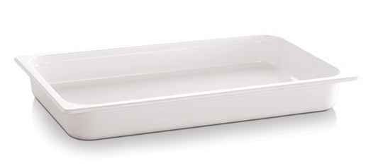 SMART LINE Melaminbehälter GN 1/2 - 100 mm - Weiß (4,7 l)