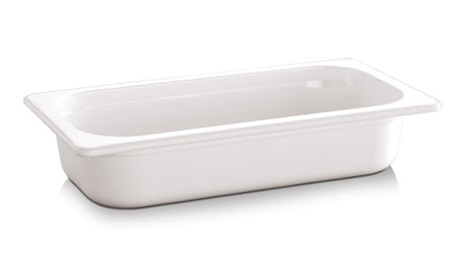 SMART LINE Melaminbehälter GN 1/3 - 100 mm - Weiß (2,7 l)