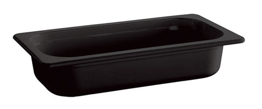 SMART LINE Melaminbehälter GN 1/3 - 100 mm - Schwarz (2,7 l)