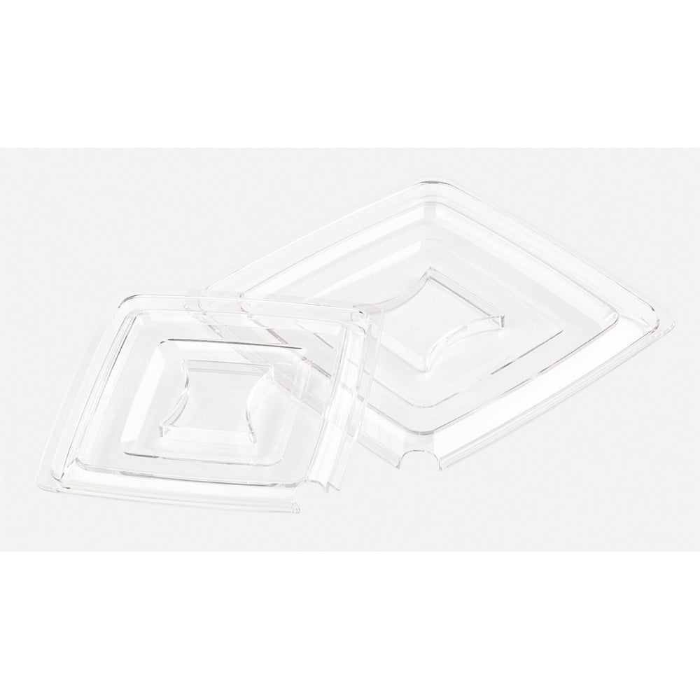 PURE Deckel 25 x 25 cm, SAN - Transparent
