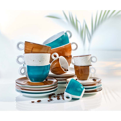 VINTAGE Espresso-Untere Ø 12,5 cml - Eierschalen-Beige