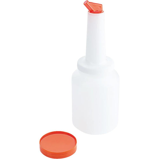 Getränkemix - Vorratsbehälter - PP - Inhalt 2 l - Deckel/Ausgießer orange