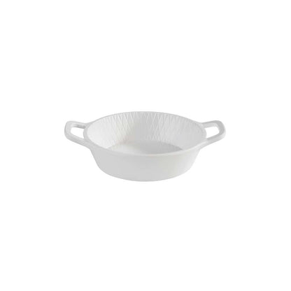 MINI Schale mit Griffen Ø 8,5 x 2,5 cm (Inhalt 70 ml), Melamin - Weiß