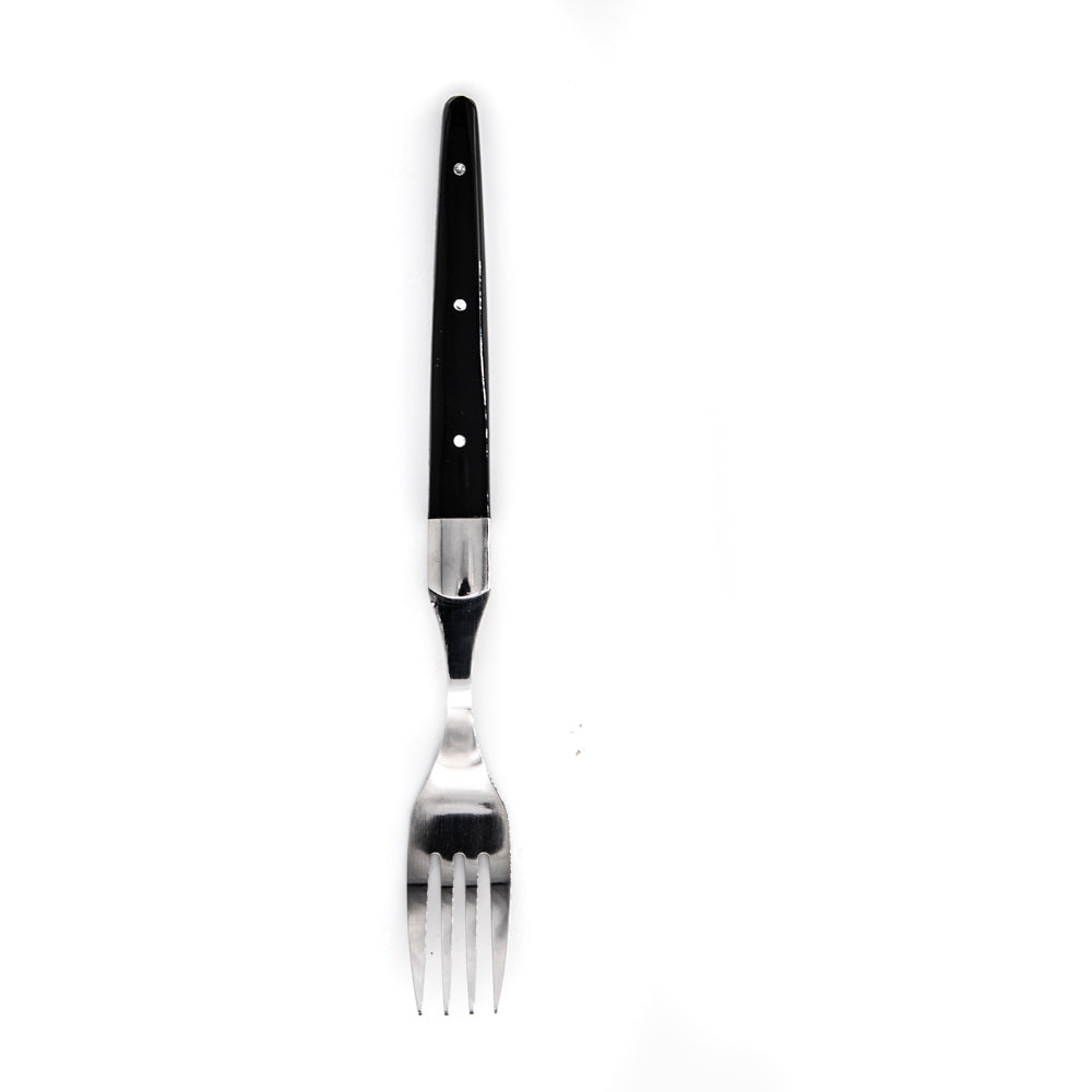 LA PLATA Pizza-/Steakgabel 22 cm - Schwarz