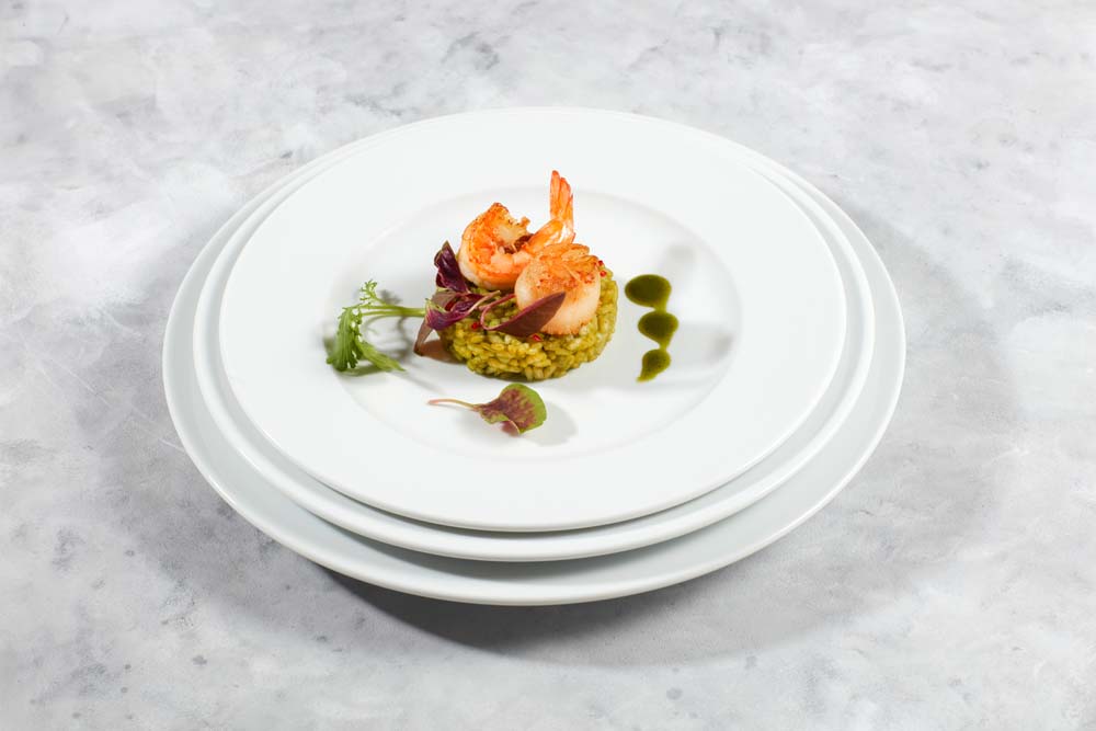 NORWAY Dessertteller (mit Fahne) - (Ø 20,5 cm)