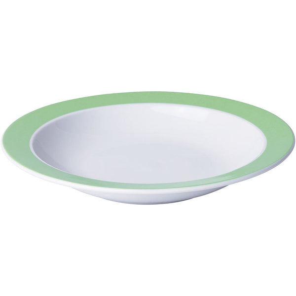 COLOURS Teller tief (mit Fahne) - 42 cl - (Ø 23 cm) - Grün