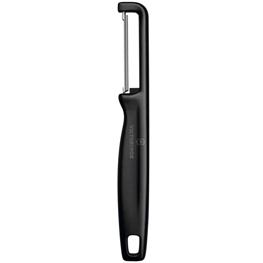Sparschäler - gezackte Klinge - Größe 16,5 x 2 x 1 cm - Schwarz
