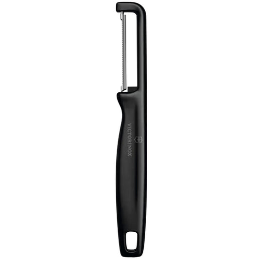 Sparschäler - gezackte Klinge - Größe 16,5 x 2 x 1 cm - Schwarz