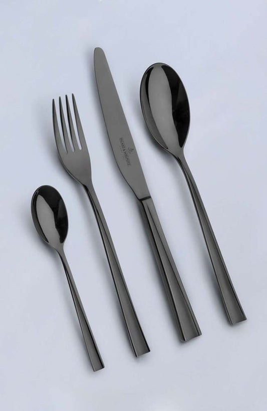 MONTEREY Dessertlöffel 18,3 cm - schwarz glänzend