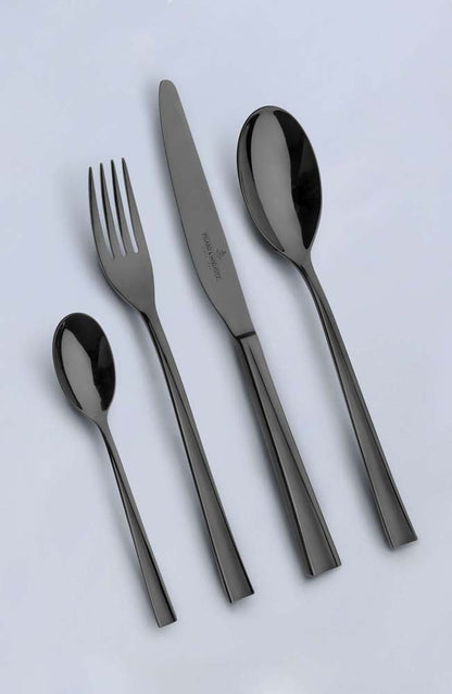 MONTEREY Dessertgabel 18,4 cm - schwarz glänzend