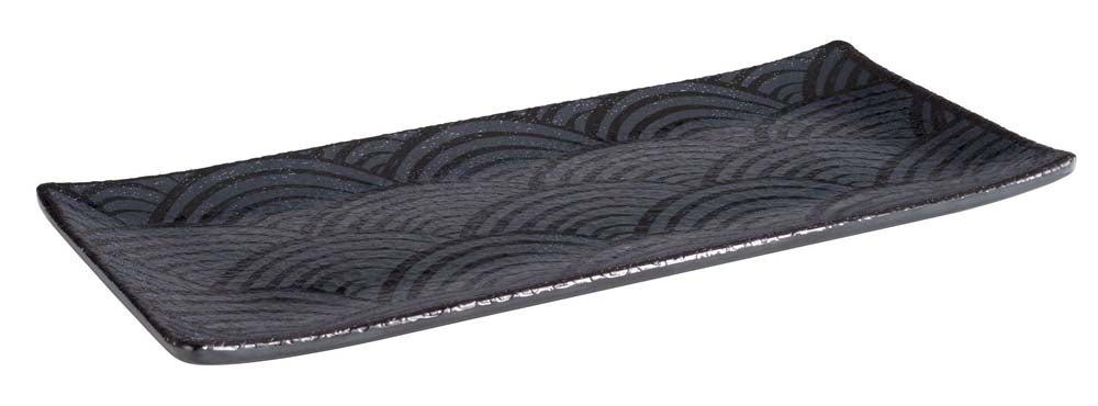 DARK WAVE Platte 23 x 10,5 cm - Melamin