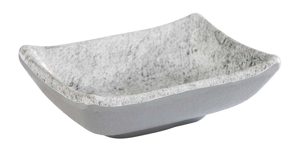 ELEMENT Schale 9 x 7 x 3 cm (Inhalt 30 ml), Melamin - Betonoptik